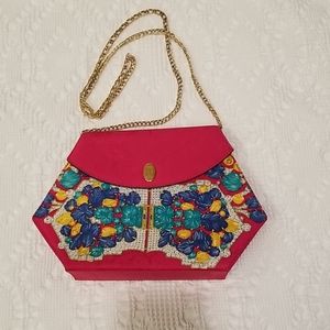 Hand bag and matching scarf